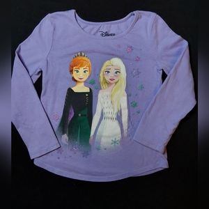 Frozen Anna Elsa long sleeve t-shirt
